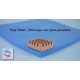 Interface  Silicone. "super soft". faible durete Matelas Adhesif 1 face 2.0 W/mK - 40 Â°C a 200 Â°C Ep  1.0 mm