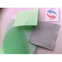 Thermally Conductive Silicone Foil 1.8 W/mK Obsolete (EOL)- 50 C a 200 C Epaisseur 0.13 mm